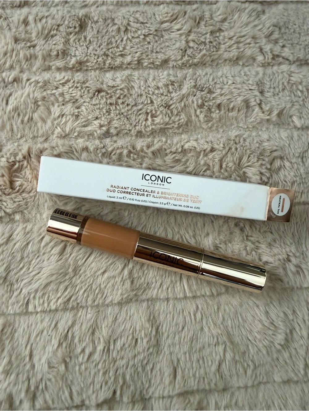 ICONIC London Radiant Concealer Duo - Beige/Tan